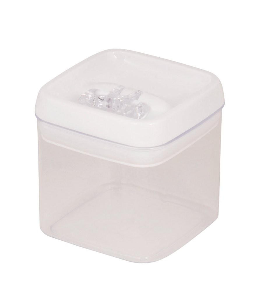 Lever-type easy locking system container 1.0L PEARL METAL