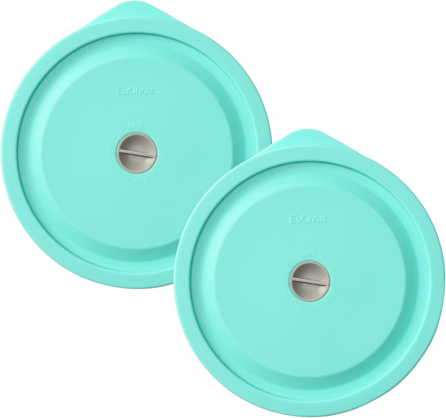 Replacement Lids for Pyrex 7200-PC 2 Cup, Silicone Round Storage Cover Lid fo…