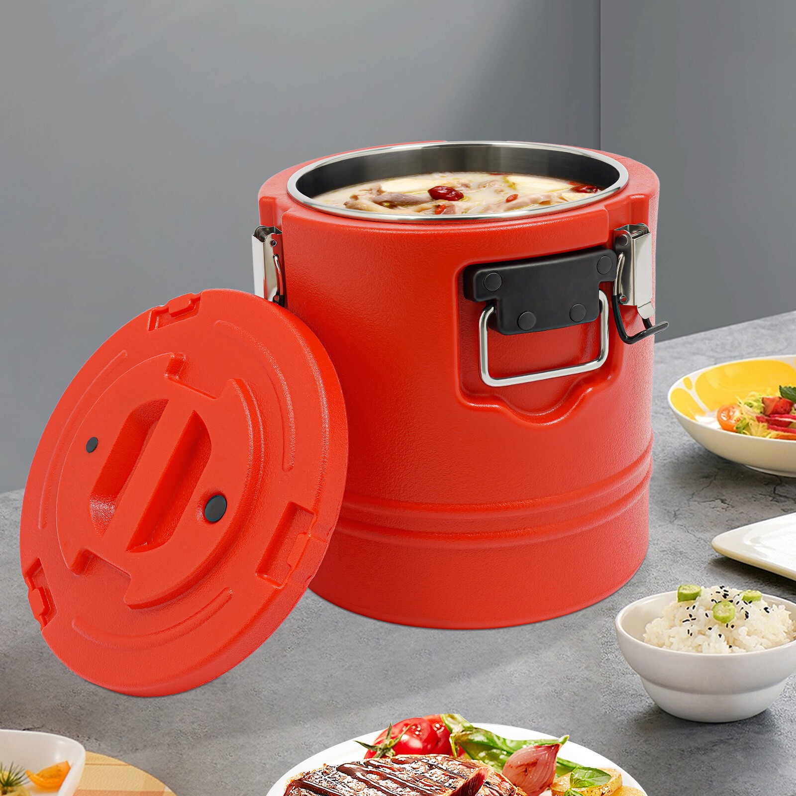 15L Insulated Bucket Insulated Soup Container Commercial Insulated Bucket