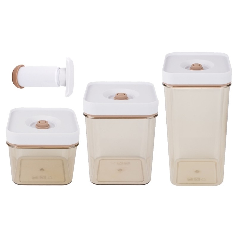 Kitchen Storage Solution Vacuum Preserving Container for Fruits Vegetable Meats