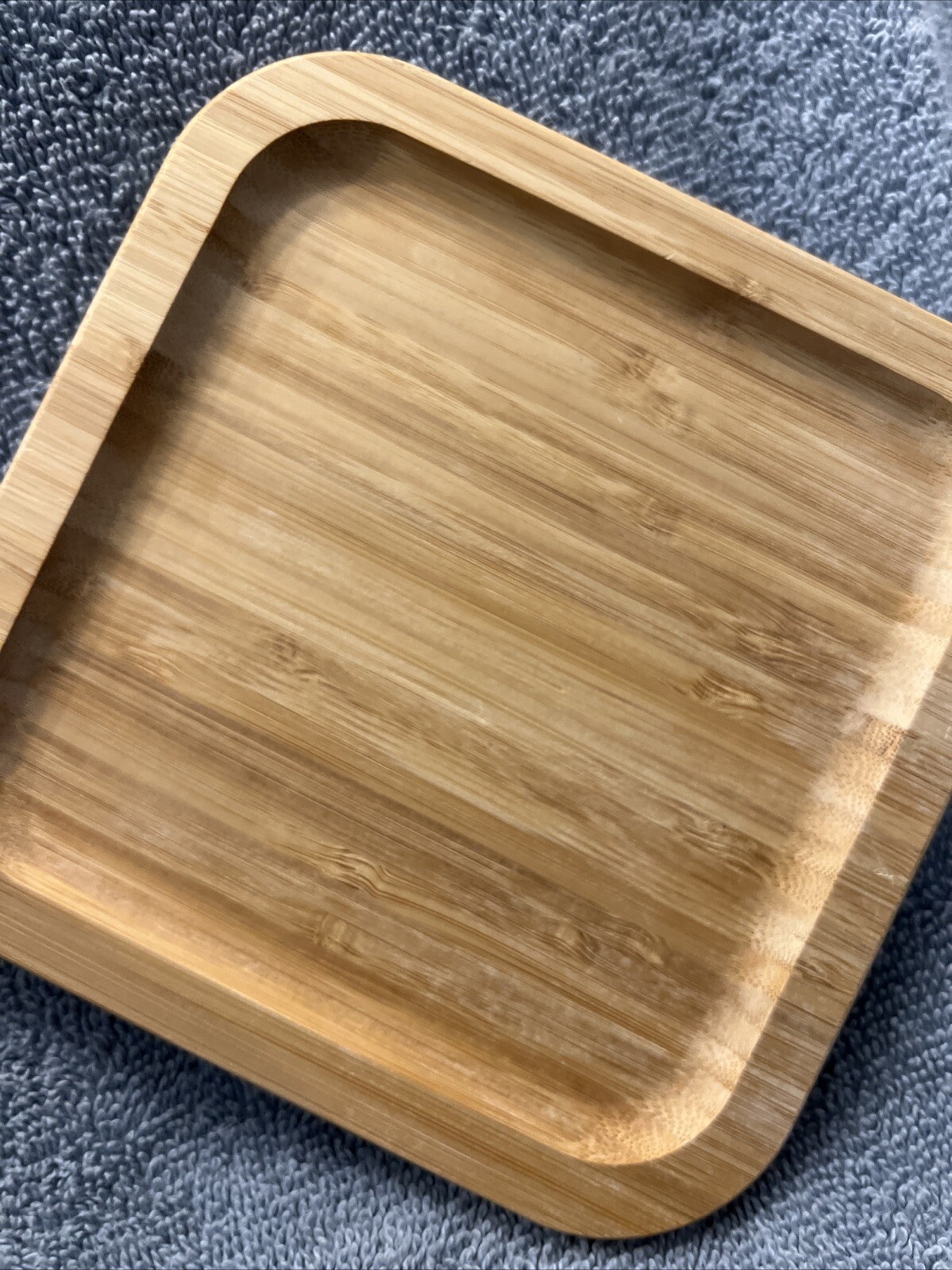 IKEA 365+ Lid Square Bamboo 103.819.09 Measure 4.75” Inside 6” Outside 22516