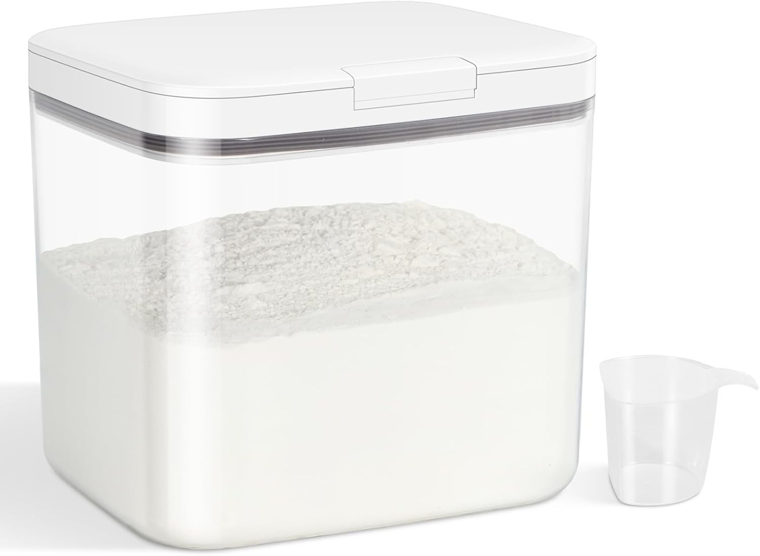 Flour Sugar Storage Containers 2Pack 2.9 Qt 4.75 Qt Food Storage Container W/