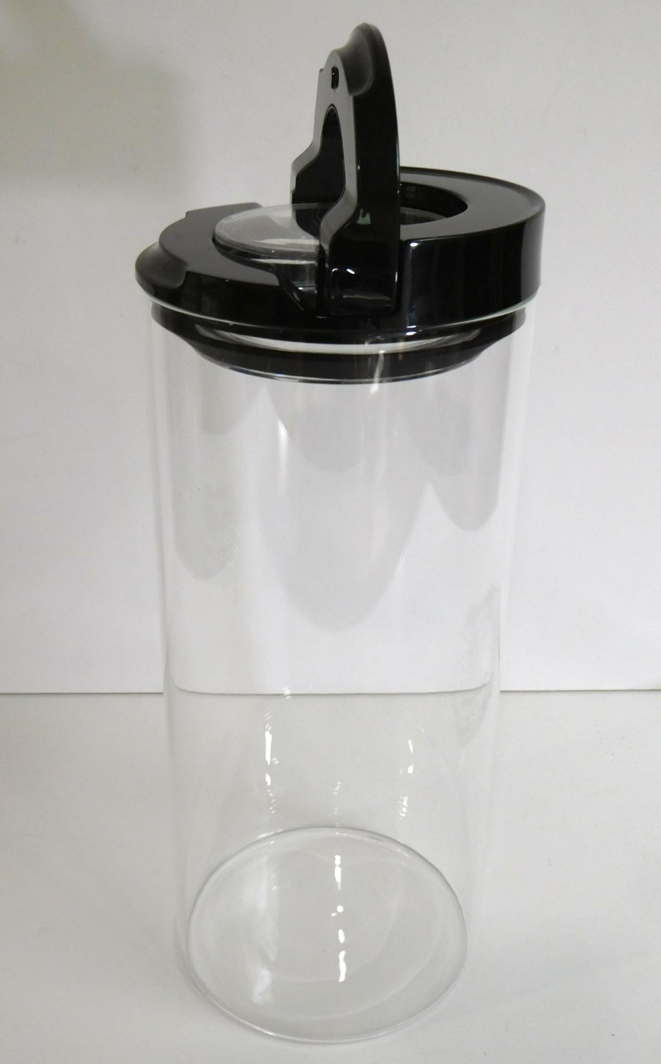 “GLASS” OXO GOOD GRIPS ~ size # ~ FLIPLOCK CANISTER storage jar container (#5)