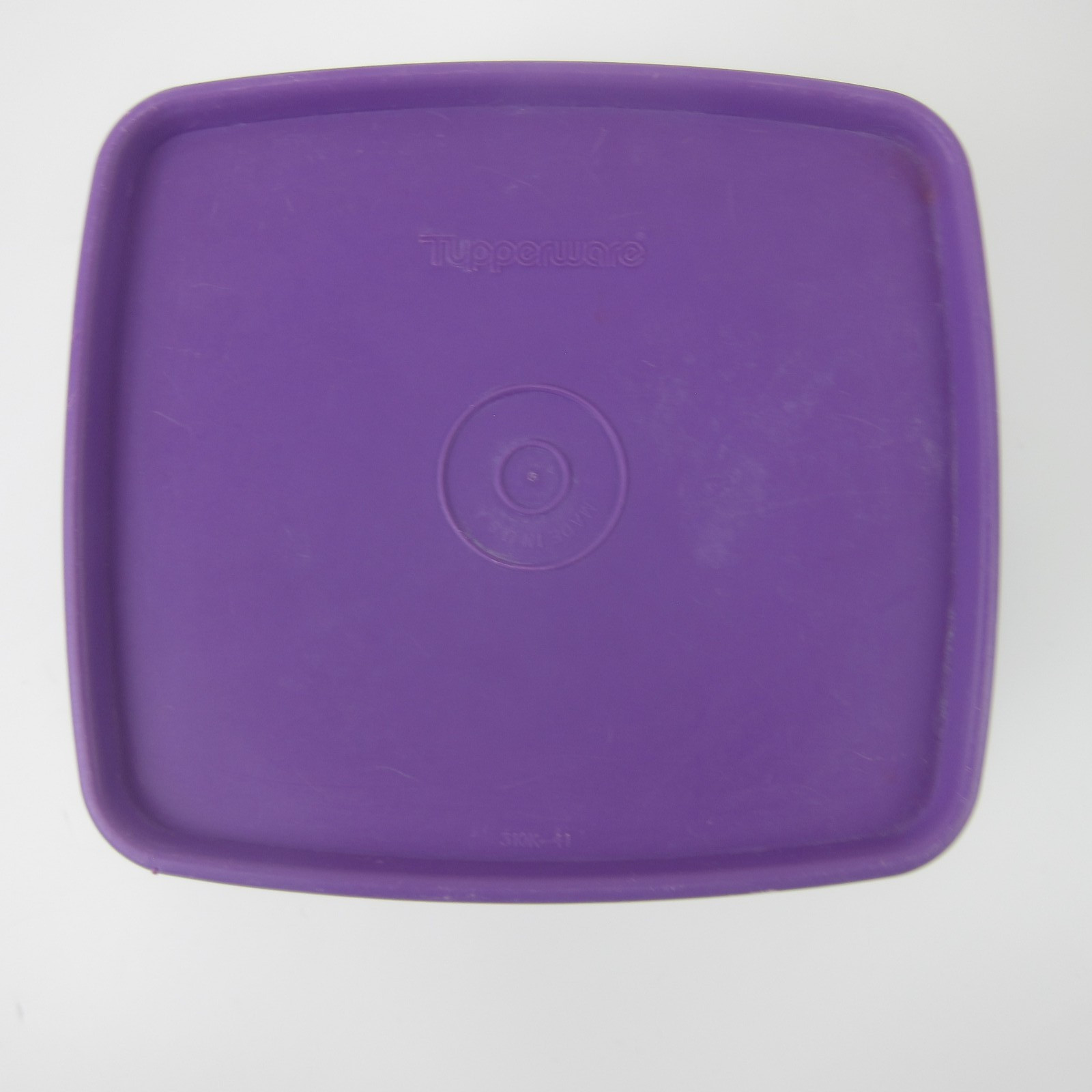 3 Vintage Tupperware Freezer Containers Green & Pink #311 and #312 Purple Lid