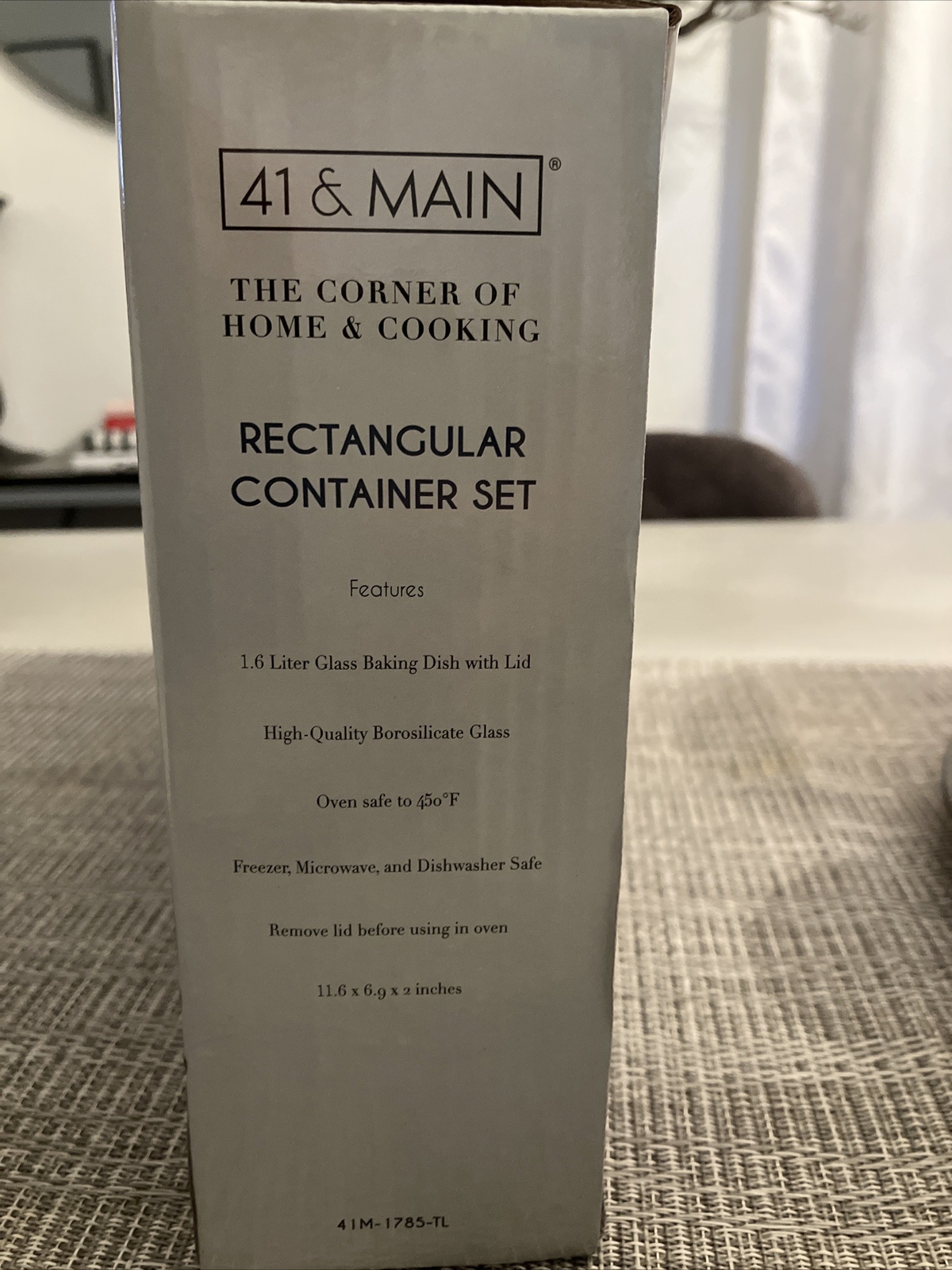 41 & Main Rectangular Container Set