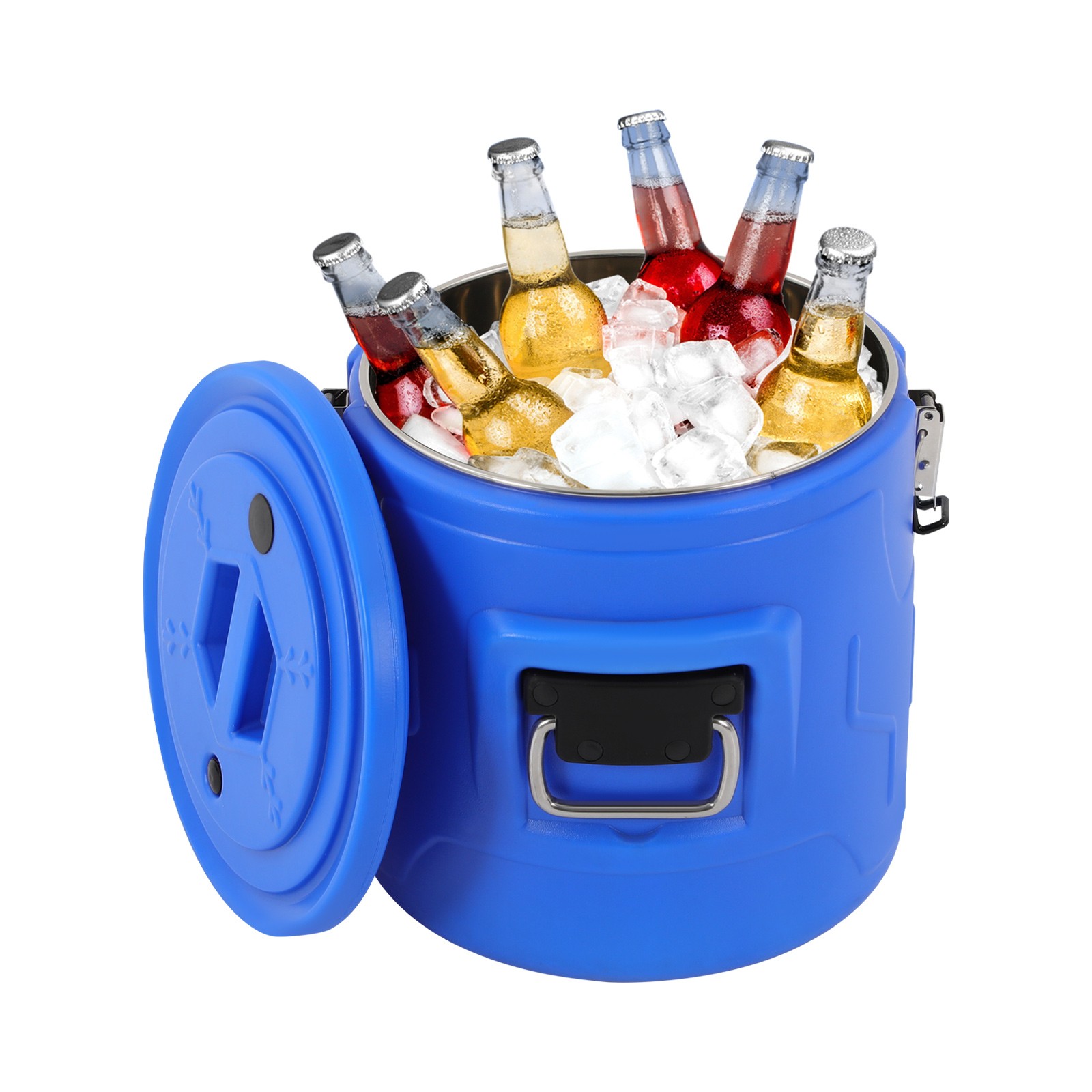 Insulated Soup Container 3.96 Gallon Stainless Steel PU Foam for Hot Cold Drink