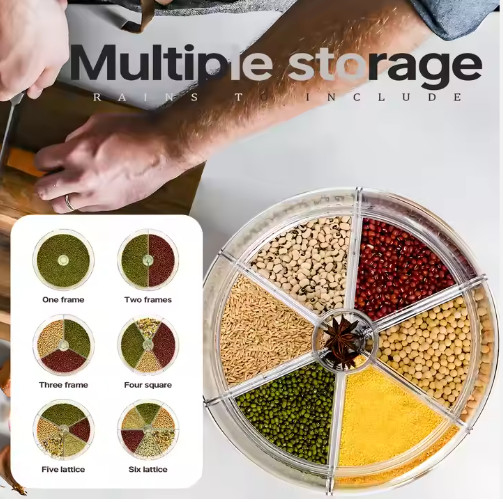 Rice Storage Containers Food Grain Cereal Bins Pet Food Storage Yikexiomi Bucket