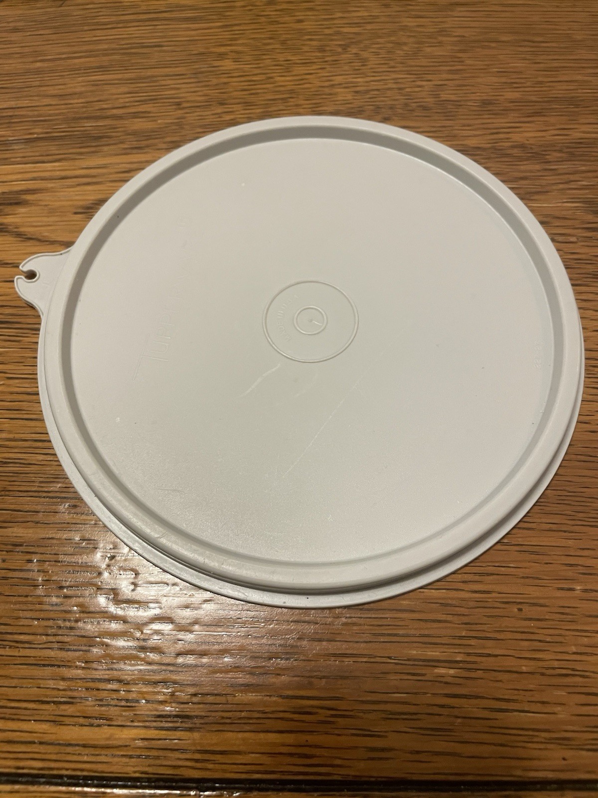 Tupperware Replacement Lid Round Gray 6.5″ #227-27