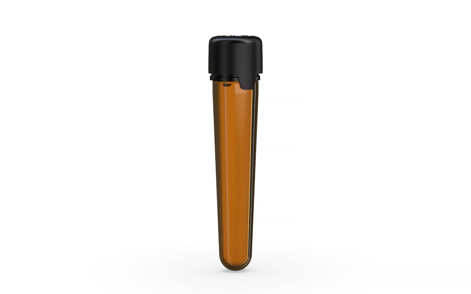 CHUBBY GORILLA 100MM PRE ROLL TUBE AVIATOR CR (10pack) AUTHENTIC AMBER/BLACK CAP