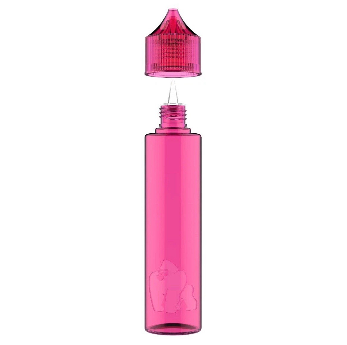 CHUBBY GORILLA 60ML LDPE SOFT AUTHENTIC BOTTLES (10pack) PINK