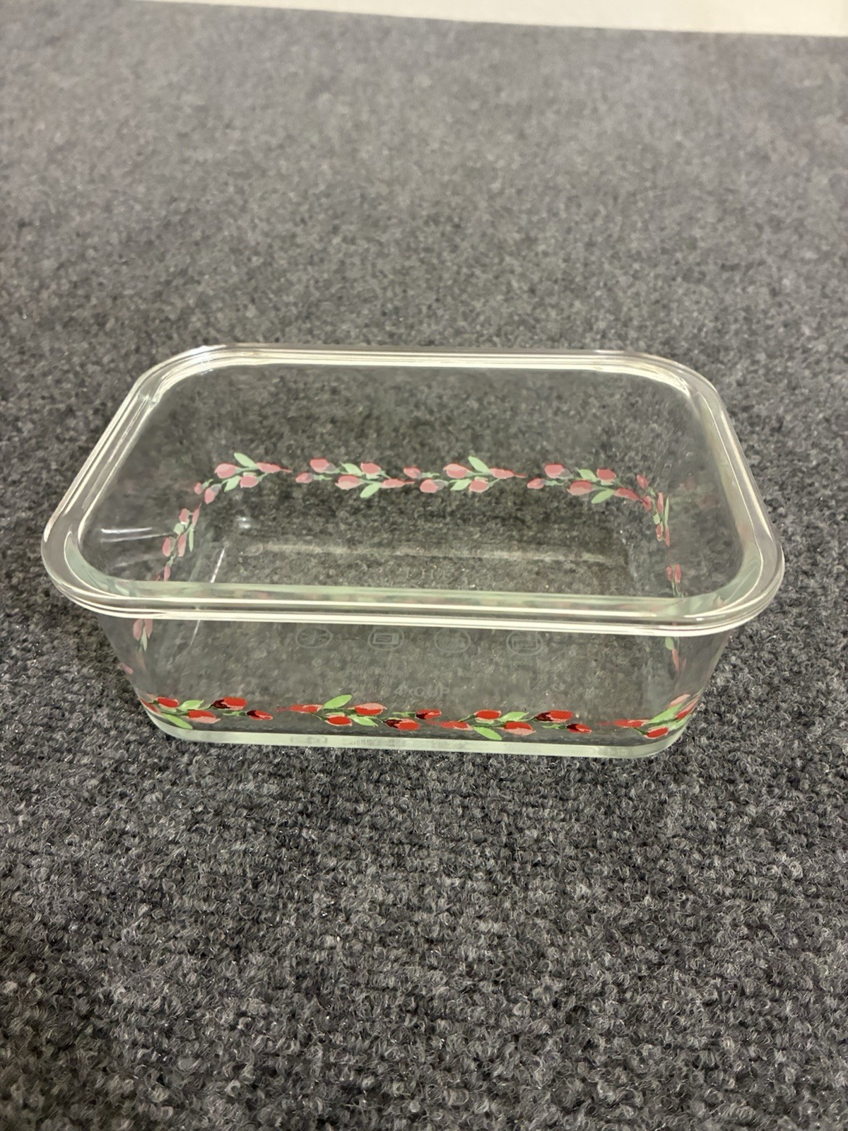 The Pioneer Woman Painted Meadow Glass Food Storage Container Rectangle Base