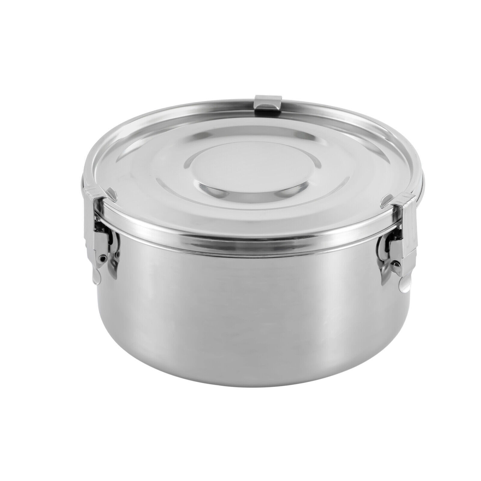 3-Piece 304 Stainless Steel Leak-Proof Food Storage Containers 650/1000/1600ml
