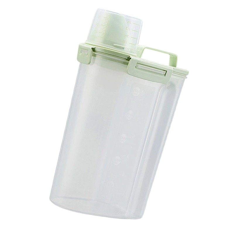 Convenient Transparent Pet Organizers Container For Storing Dry Treats