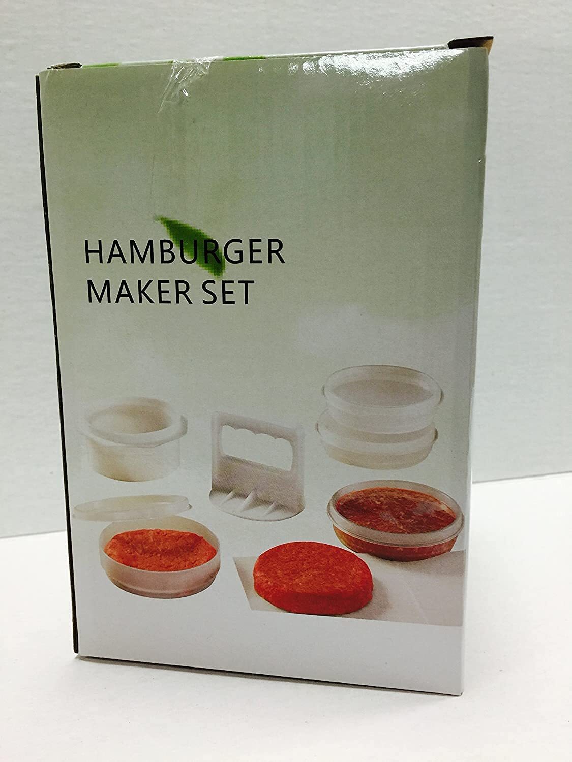 Hamburger Press Patty Maker Freezer Containers – All In One Convenient Packag…