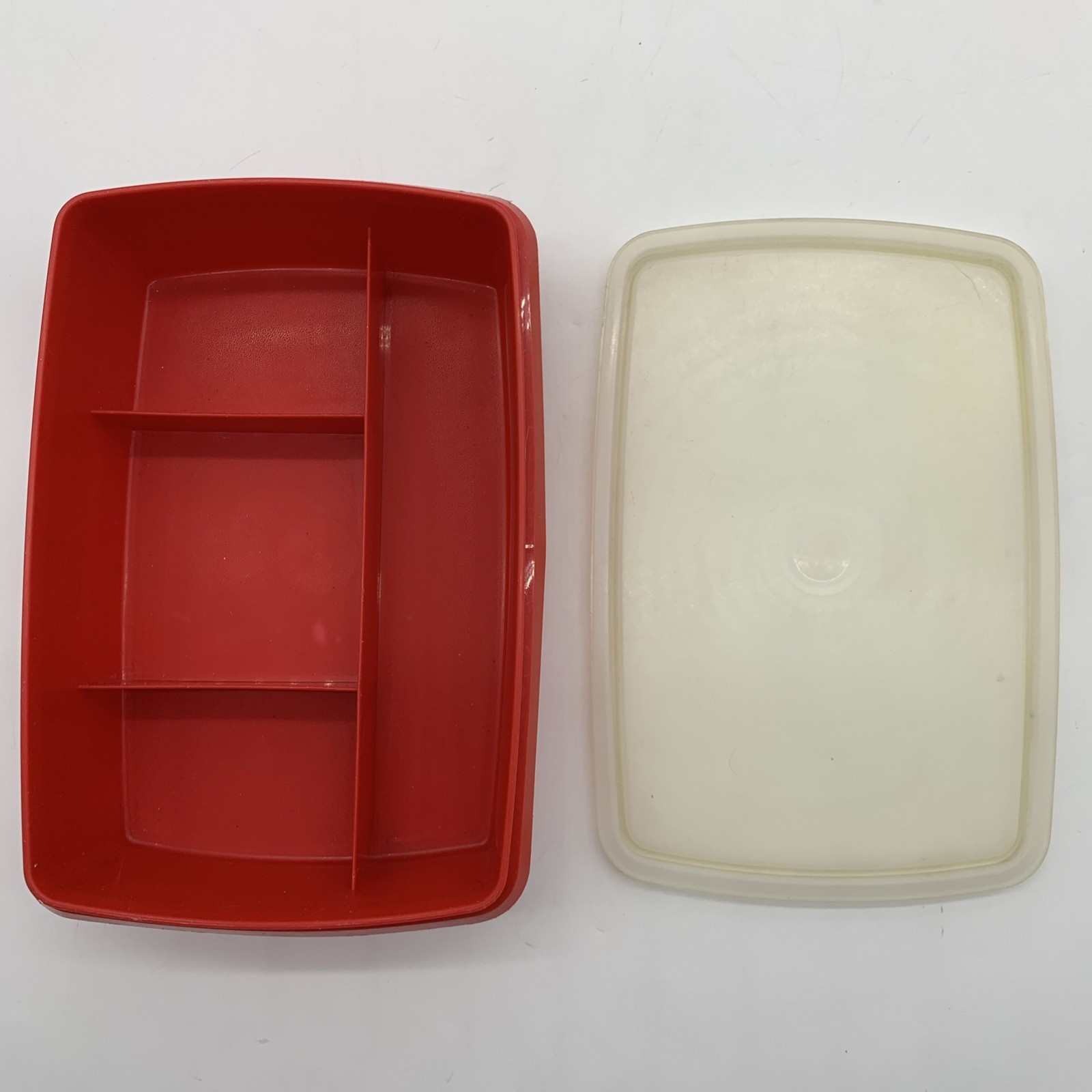 Tupperware Lot of 3 Deviled Egg Holder 723 Deli Keeper 816 Stow n Go 767 Storage