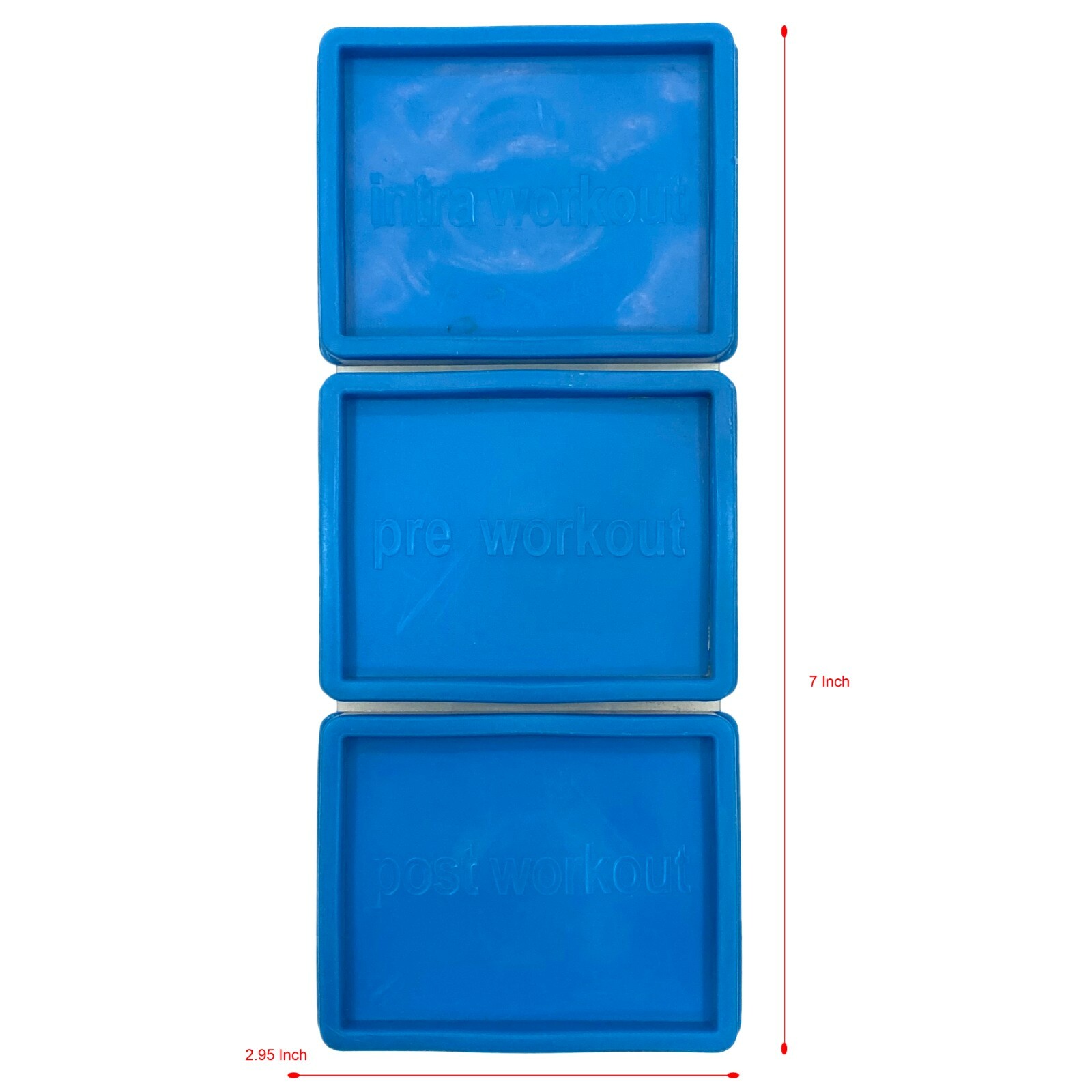 Supplement Storage Container Protein Funnel Powdered Ounce Dispenser Portable