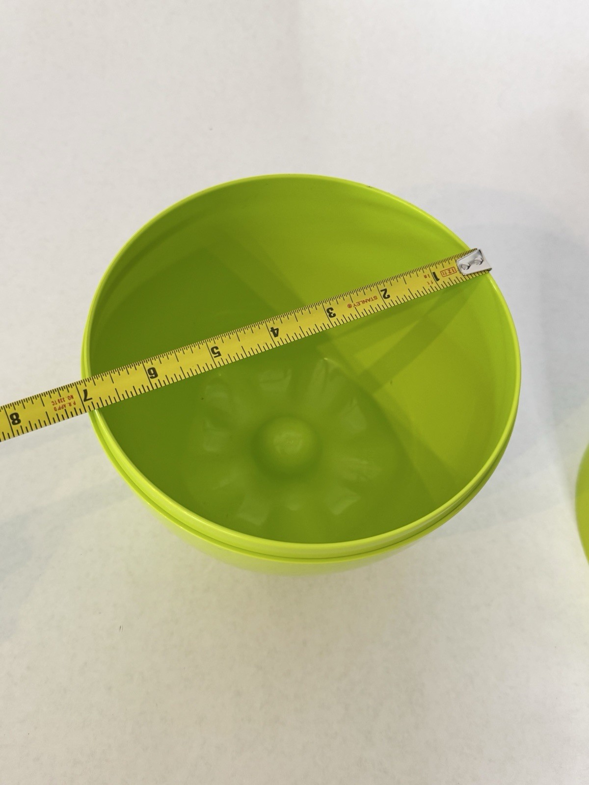 Qualy Happle Green Apple Storage Container Fruit Bowl Cookie Jar Canister & Lid
