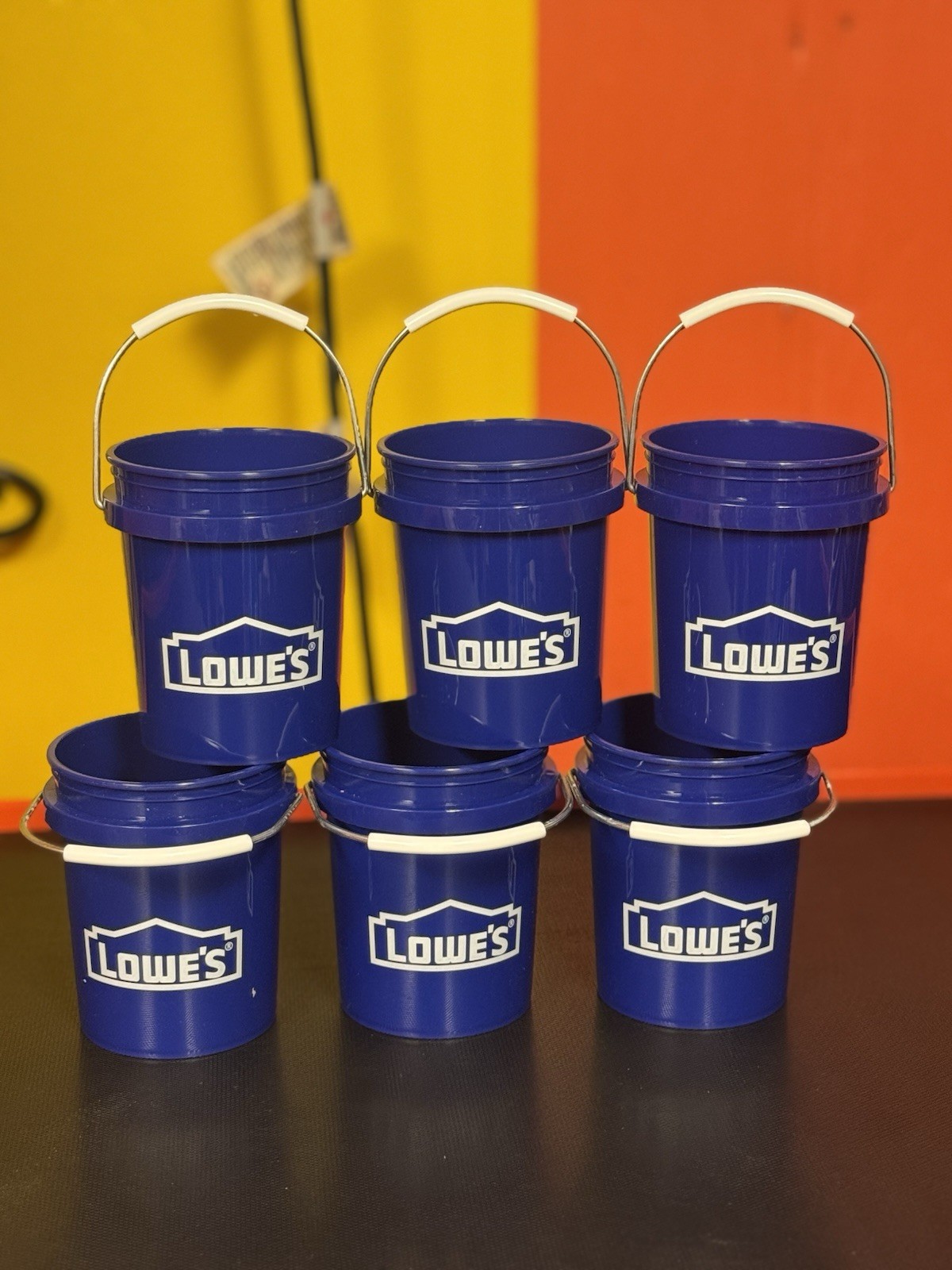 🪣 Lowe’s Mini Bucket 6-pack Set! 0.5-Quart BPA-Free Polypropylene, No Lid