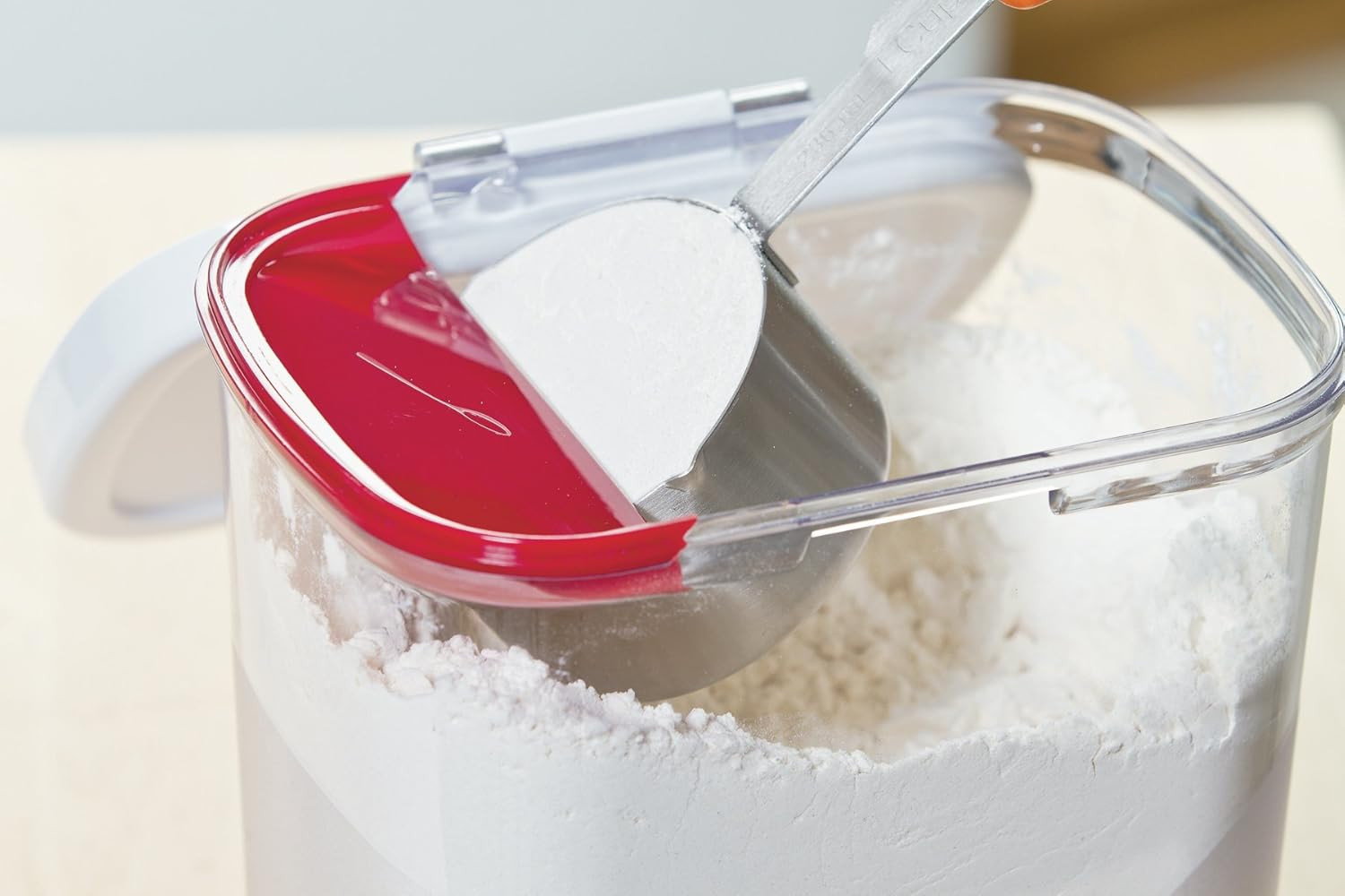 Prepsolutions Flour Keeper – Airtight Storage Container for Flour, Sugar & Dry G