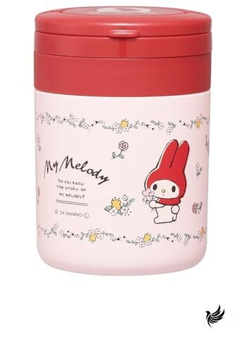 Skater Insulated/Cold Soup Jar 300ml with Folding Handle Antibacterial Sanrio My