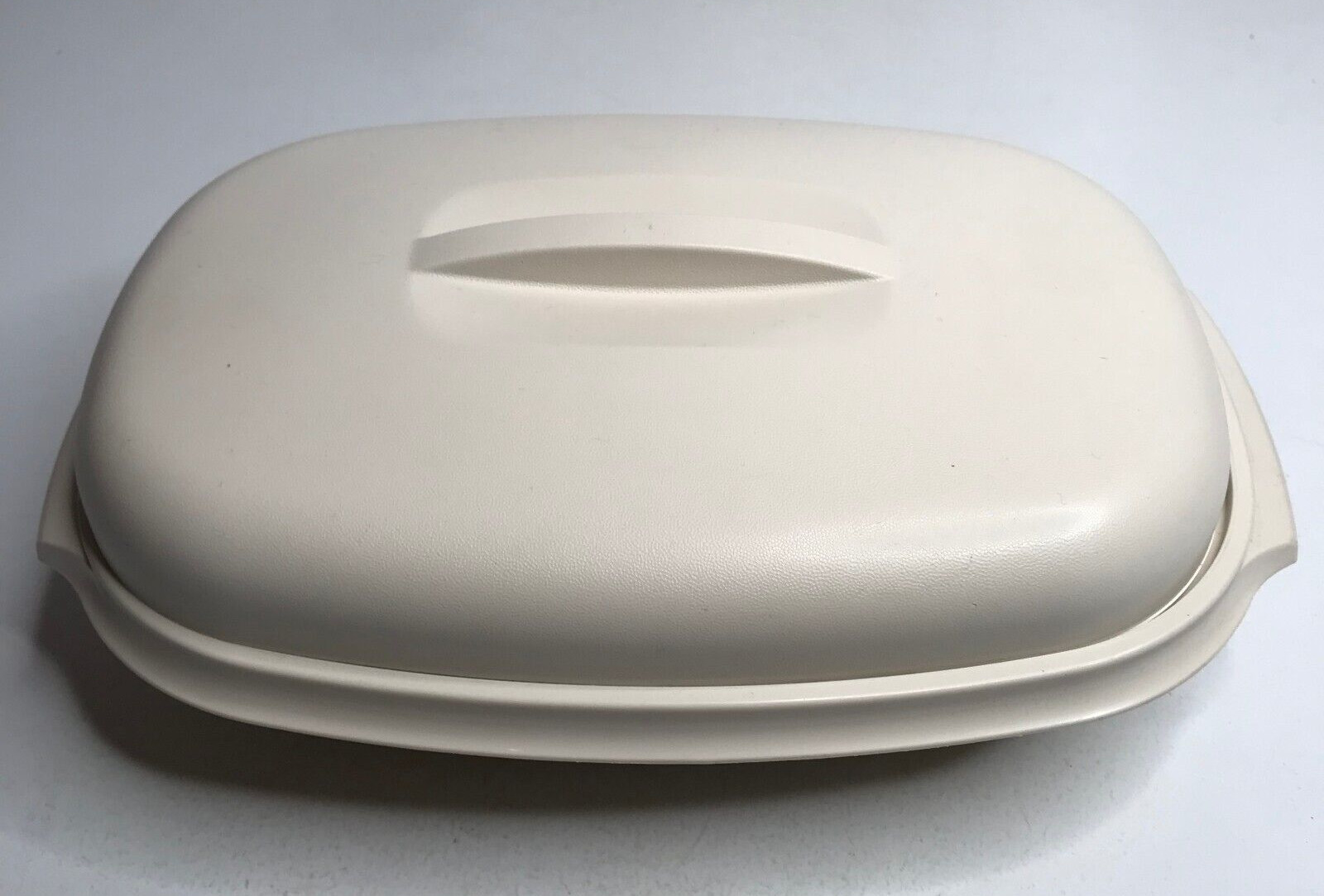 Vintage RetroTupperware Serving Dish with Built in Strainer & Lid