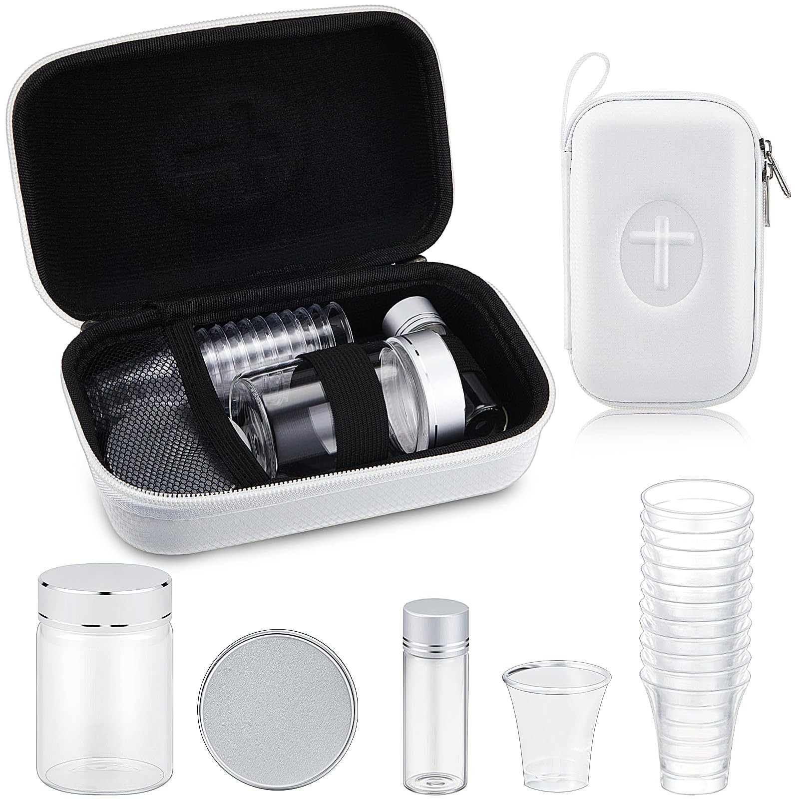 1 Set Portable Communion Set Gifts for Catholic Priests Travel, Home Visits, …