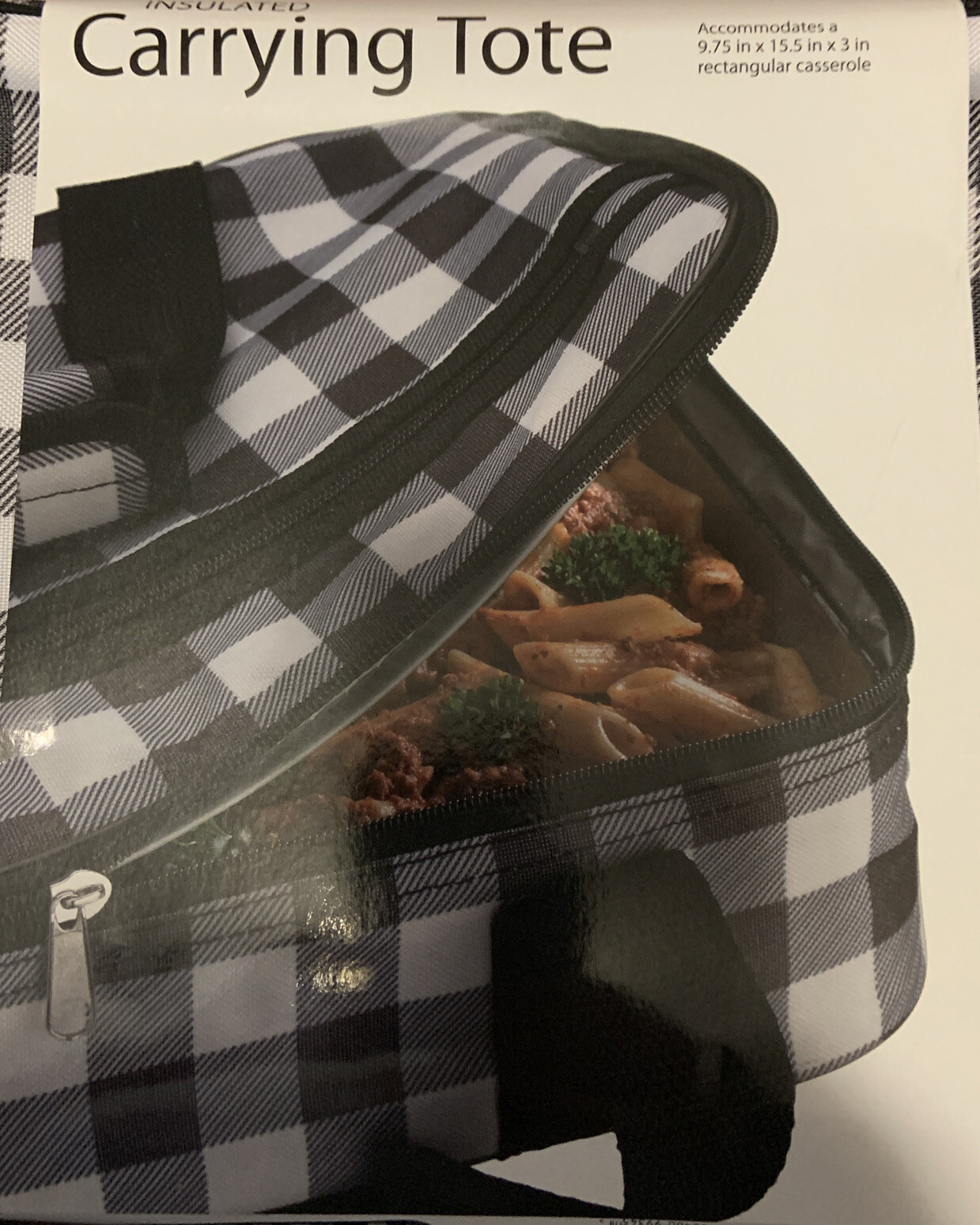 Insulated Carrying Tote Casserole Dish