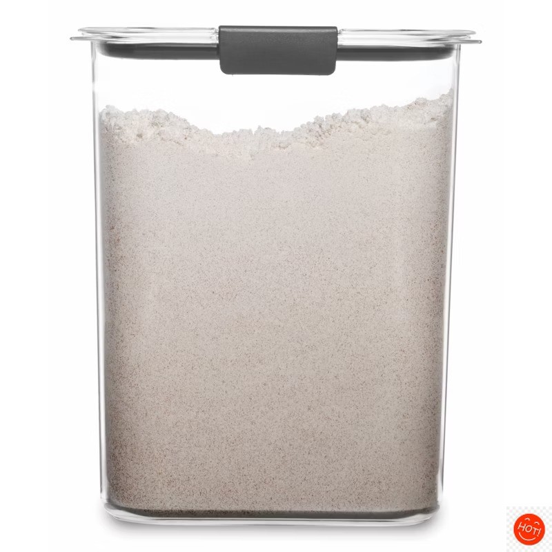 Rubbermaid Brilliance 16 cup Airtight Food Storage Container, Clear Plastic