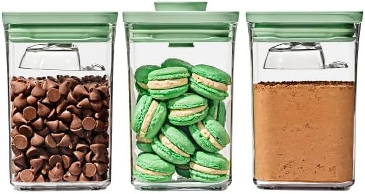 Good Grips 3 Pcs POP Container Set with Mini Scoops – Limited Edition Pistachio