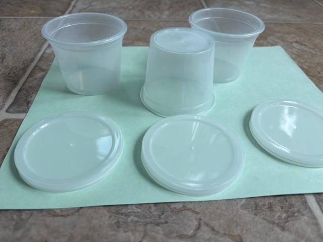 4 oz.(120mL) Small Containers with Lids [12] snack containers with free ship