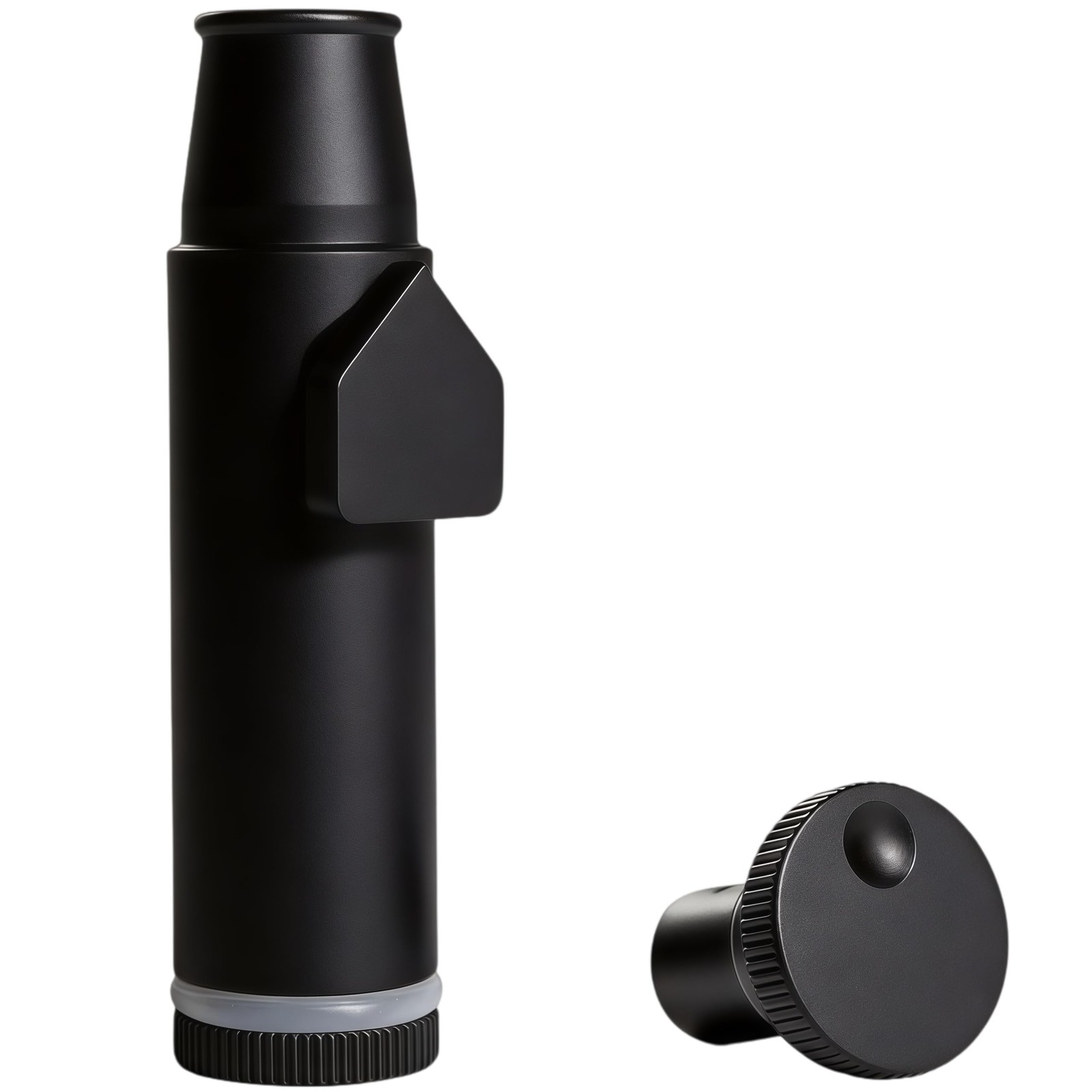 2nd Generation Leak Proof Metal Bottle Spice Storage Dispenser Black