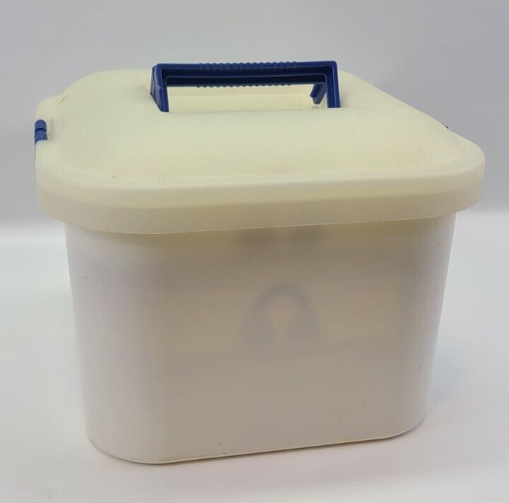 Portable Cupcake Holder Carrier Plastic W/ Handle Cake Cookie Brownie Holds 27