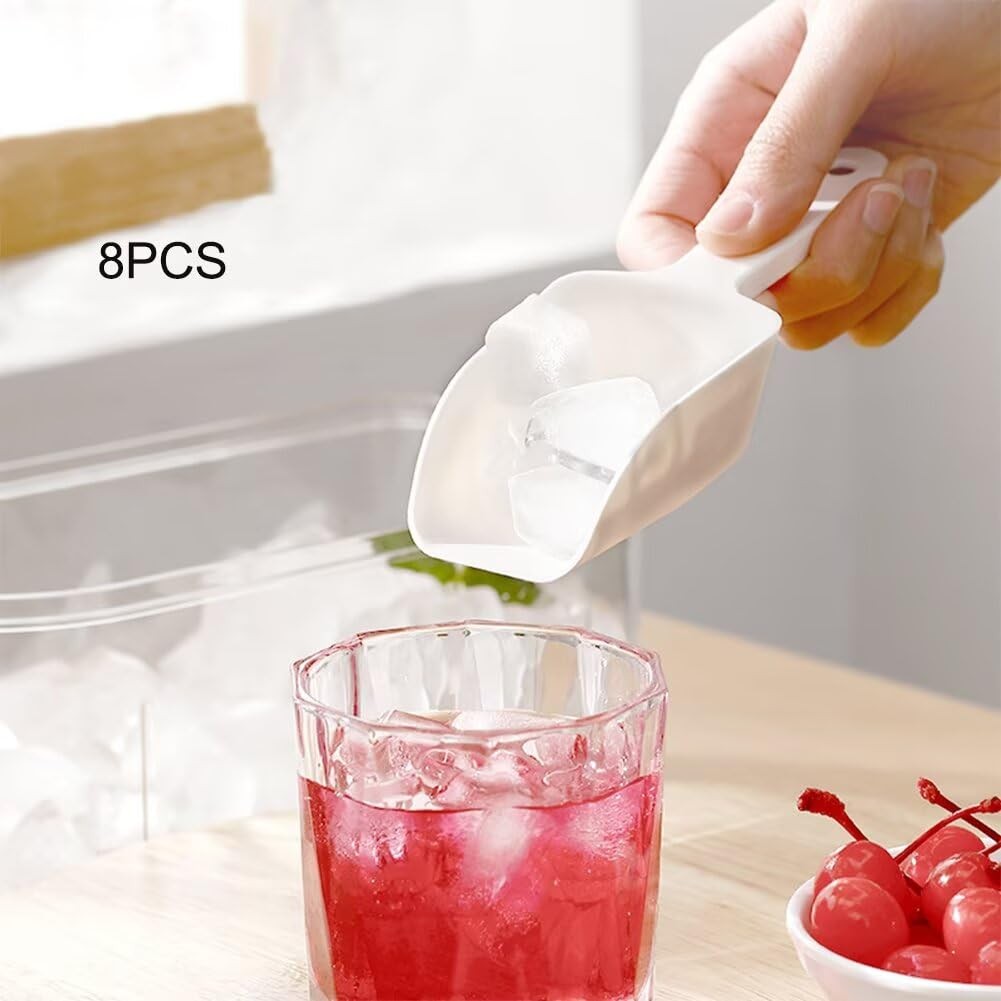 8Pcs Ice Scoop for Freeze 5.9 x 2.2in Small Candy Scoop Kitchen Gadgets for F…