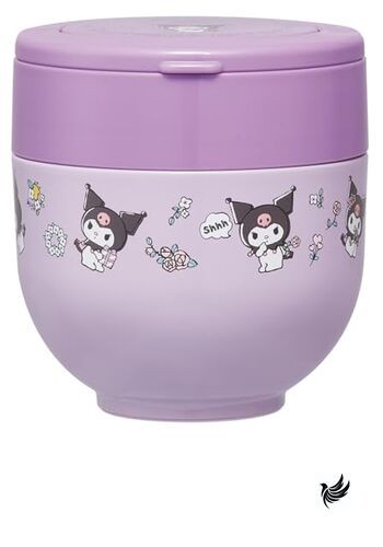 Skater Insulated/Cold-Preserved Rice Bowl Lunch Jar 540ml with Folding Handle