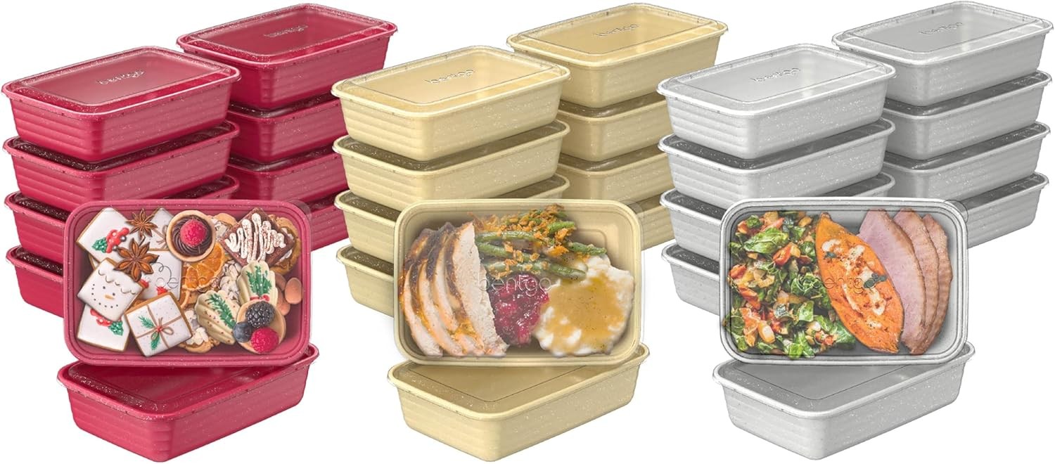 Bentgo Prep 60-Piece Meal Prep Kit Reusable PFAS & BPA-Free Food Containers