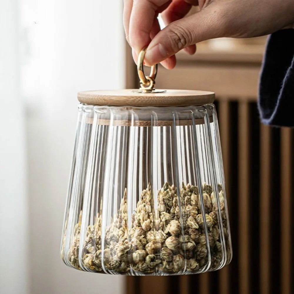 Food Container Kitchen Storage Bottles Jar Glass (USA)