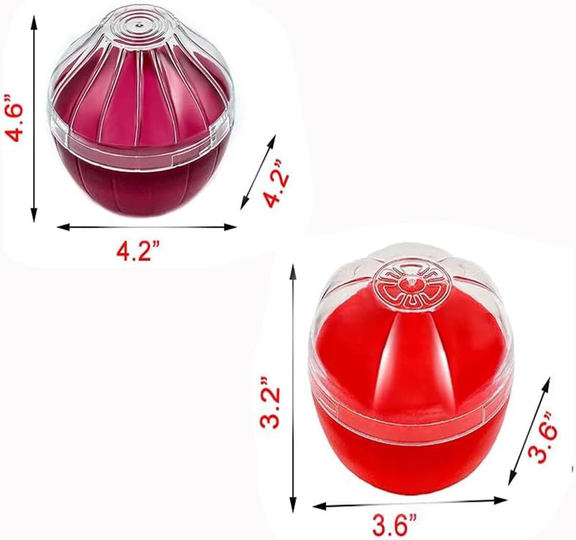 Onion Tomato Keeper Saver Storage Containers 2PCS Fruit and Vegetable Shaped
