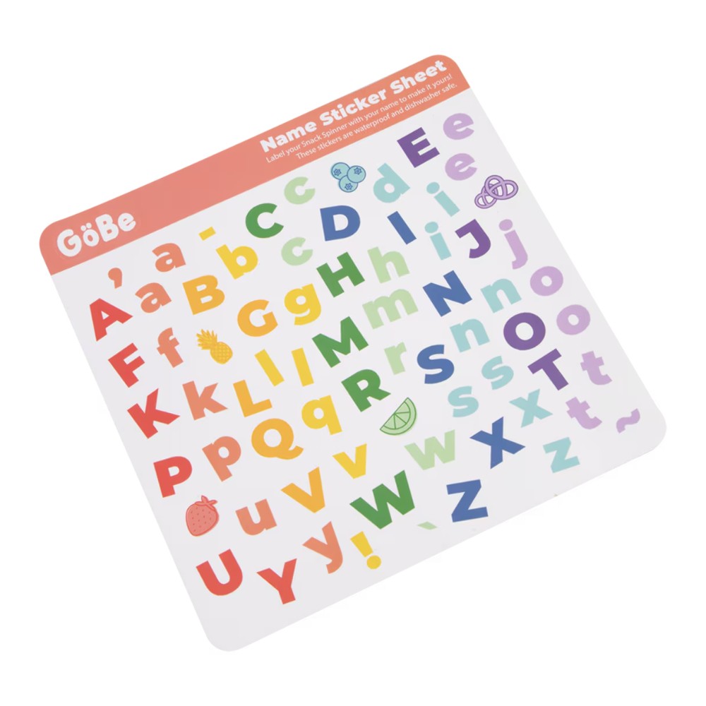 GoBe Kids Sticker Sheet