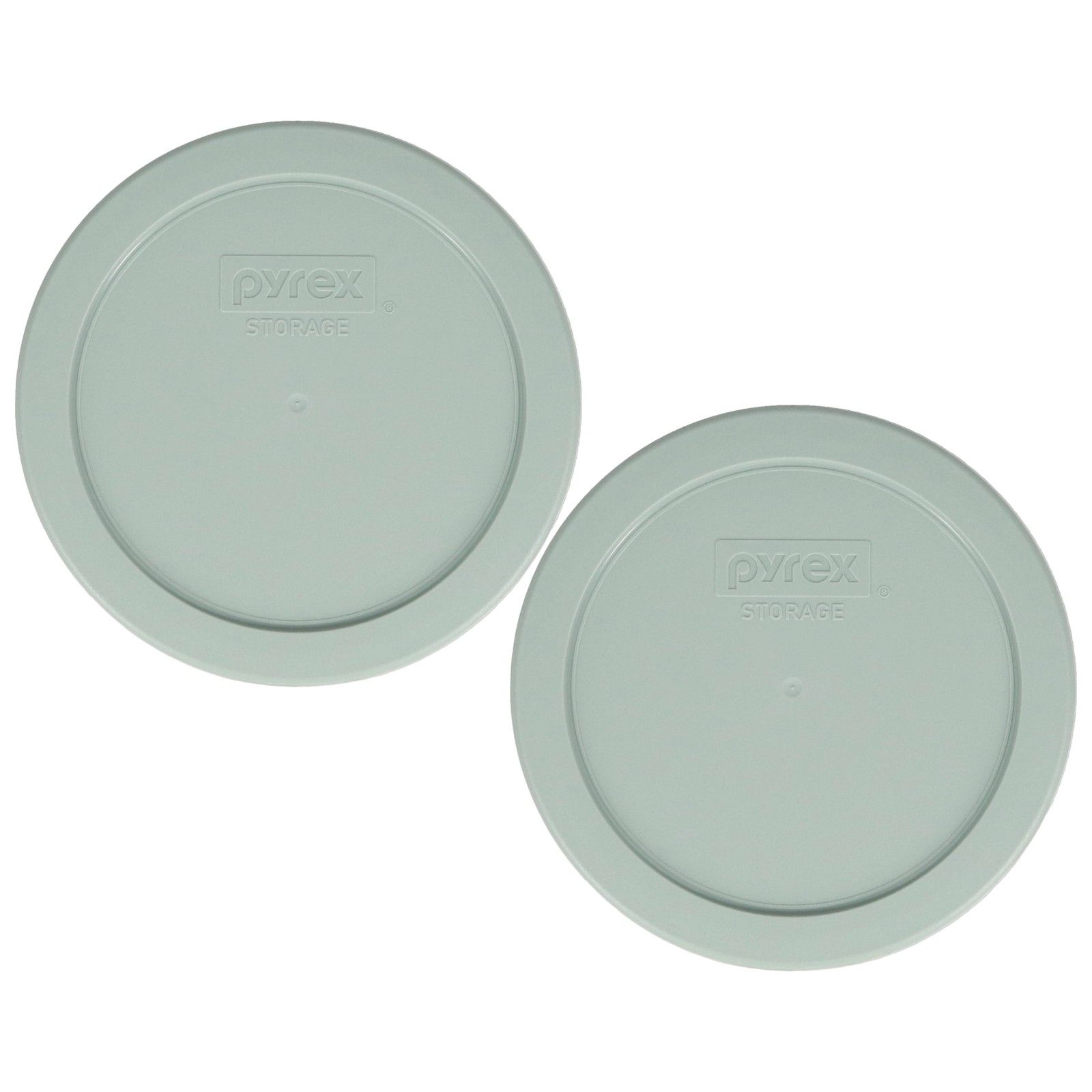 Pyrex 7201-PC 4-Cup Tranquil Green BPA-Free Plastic Lid (2-Pack) – Made in USA