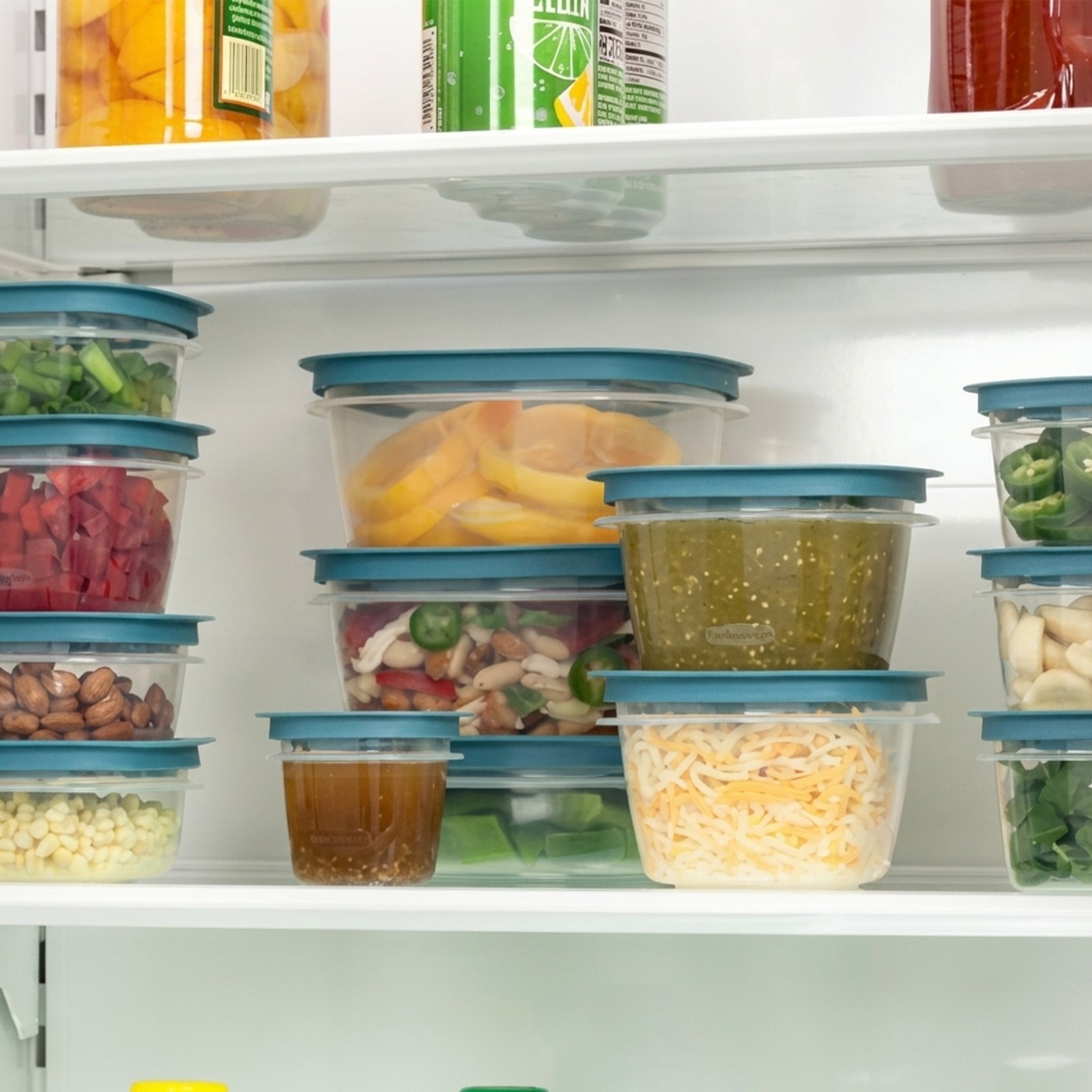 Rubbermaid Flex & Seal Food Storage Container with Airtight Lids, 36 Piece Set