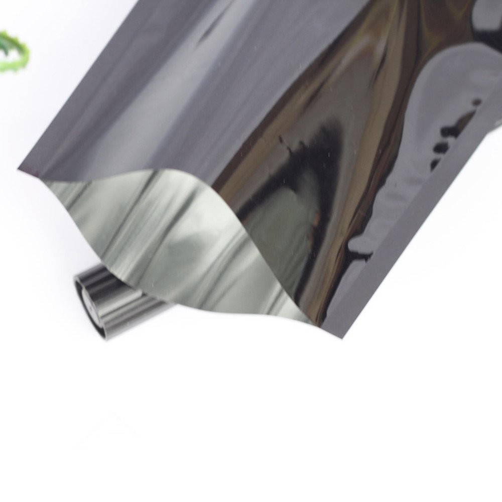 200 Pack Metallic Mylar Foil Open Top Sealable Bags Vacuum Heat Seal Pouches …