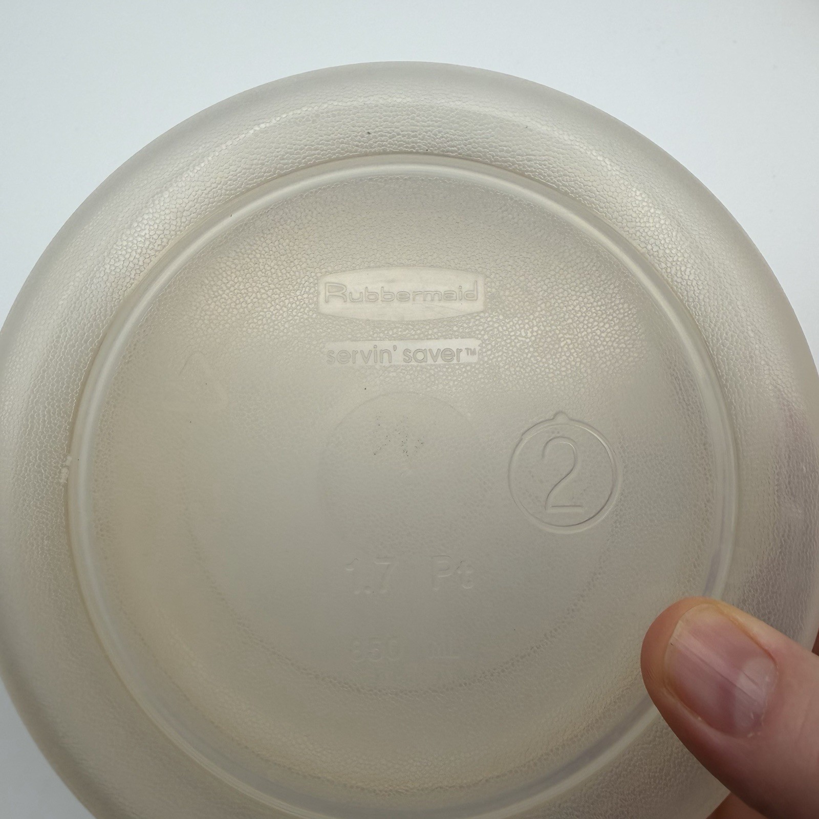 Vintage Set Of 3 Rubbermaid Servin’ Saver storage containers with Lids