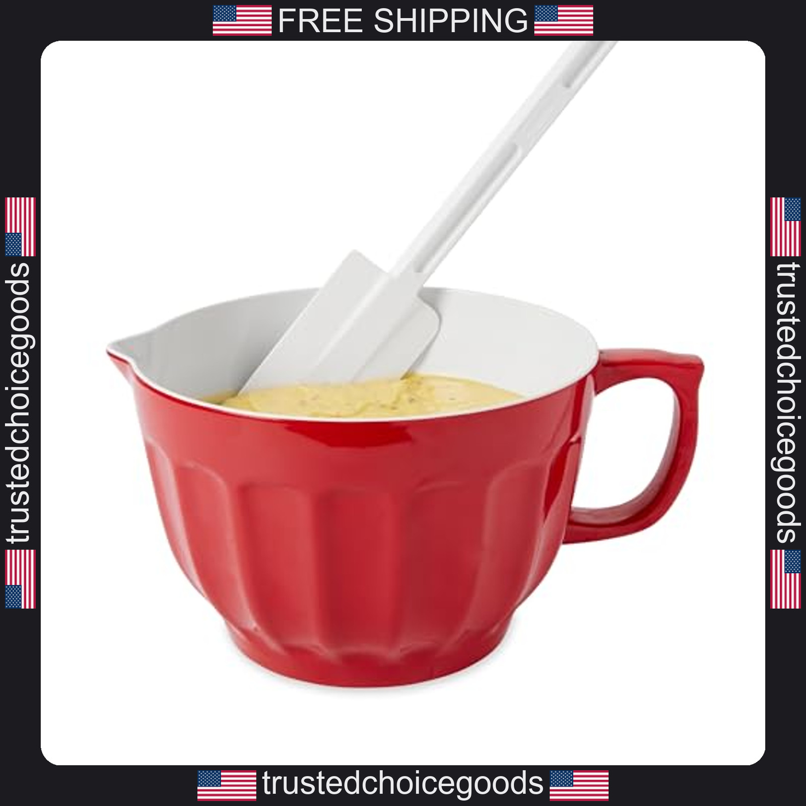 Rubbermaid Commercial Spatula 13.5 Inch Food Scraper Dishwasher Safe White