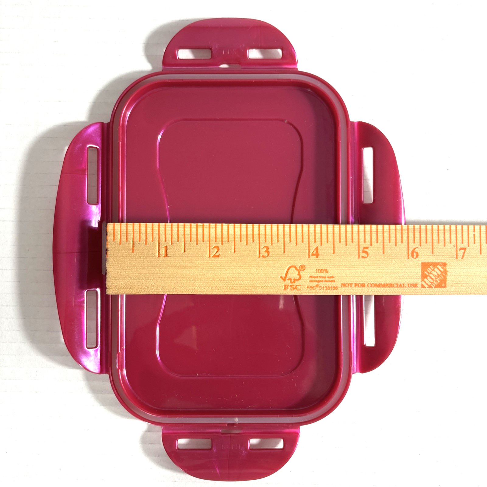 4 Lock N Lock Purple Replacement Lids Neon Rectangle Square Kitchen Colorful