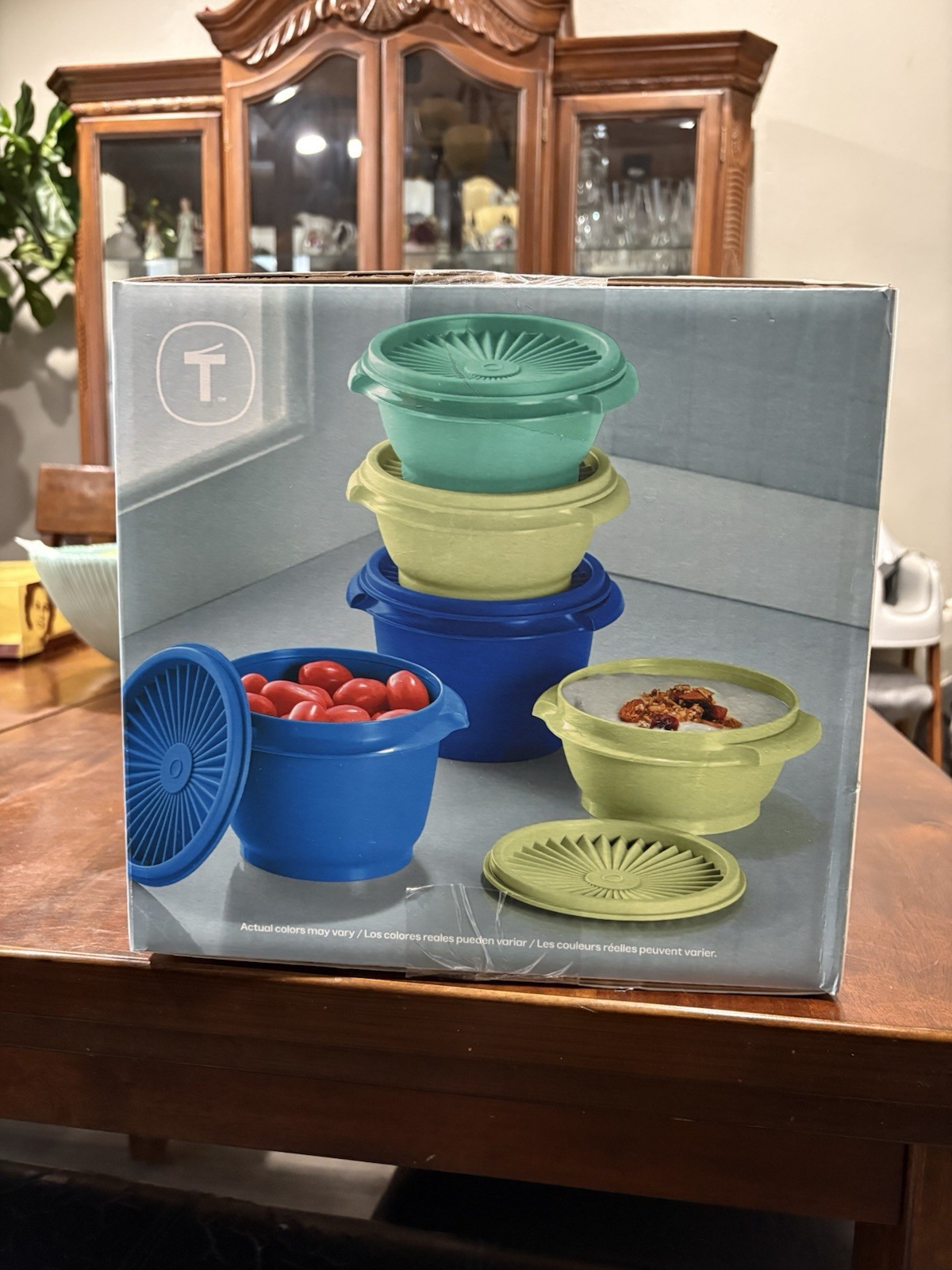 Tupperware Heritage Collection 32 Piece Food Storage Set Vintage Blue Colors!