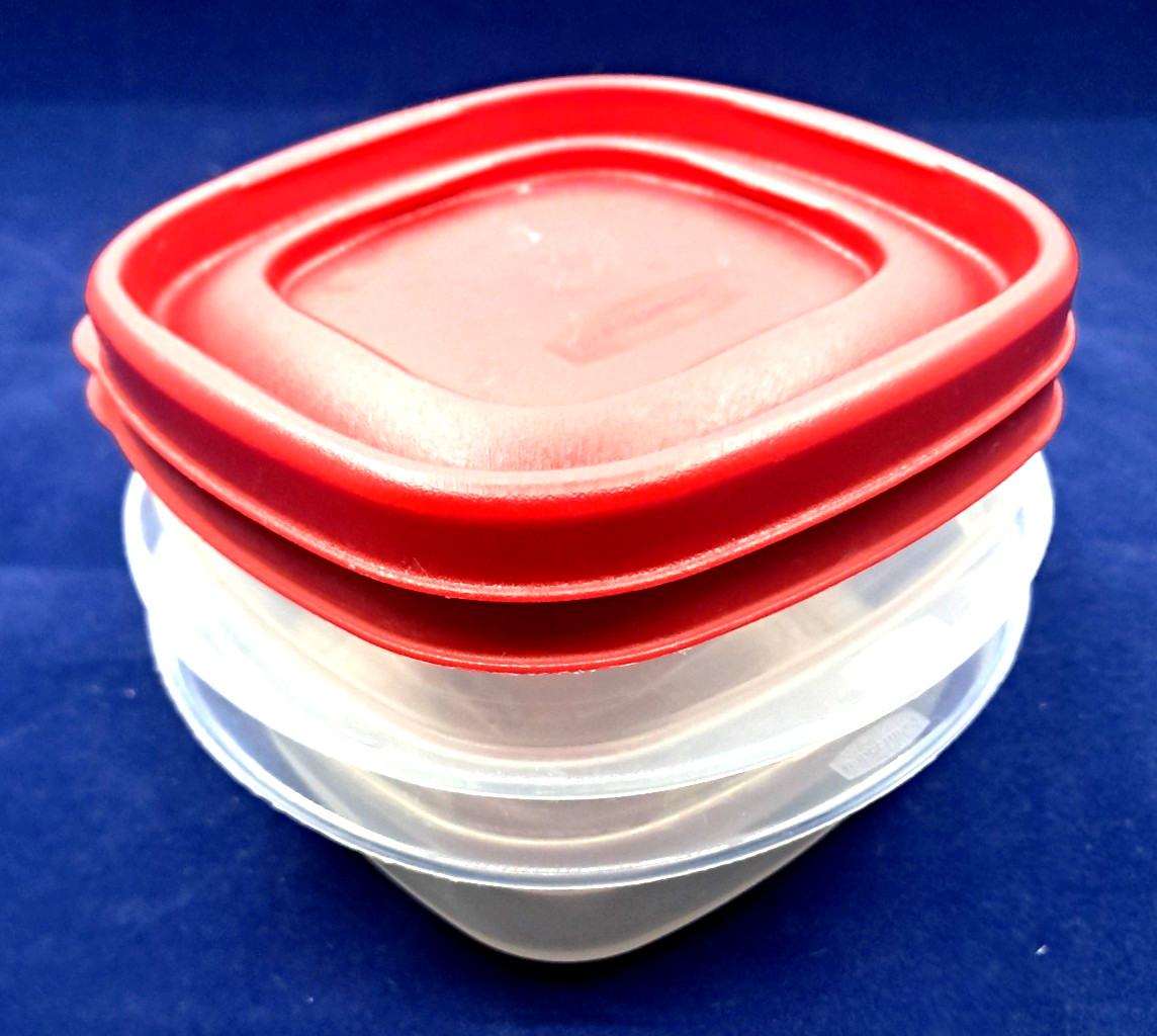 Rubbermaid Food Storage Containers, Set of 8, 3 sizes