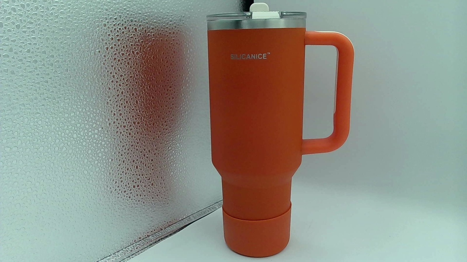 SILICANICE Desert Clay Insulated Stainless Steel Tumbler W/ Detachable Straw