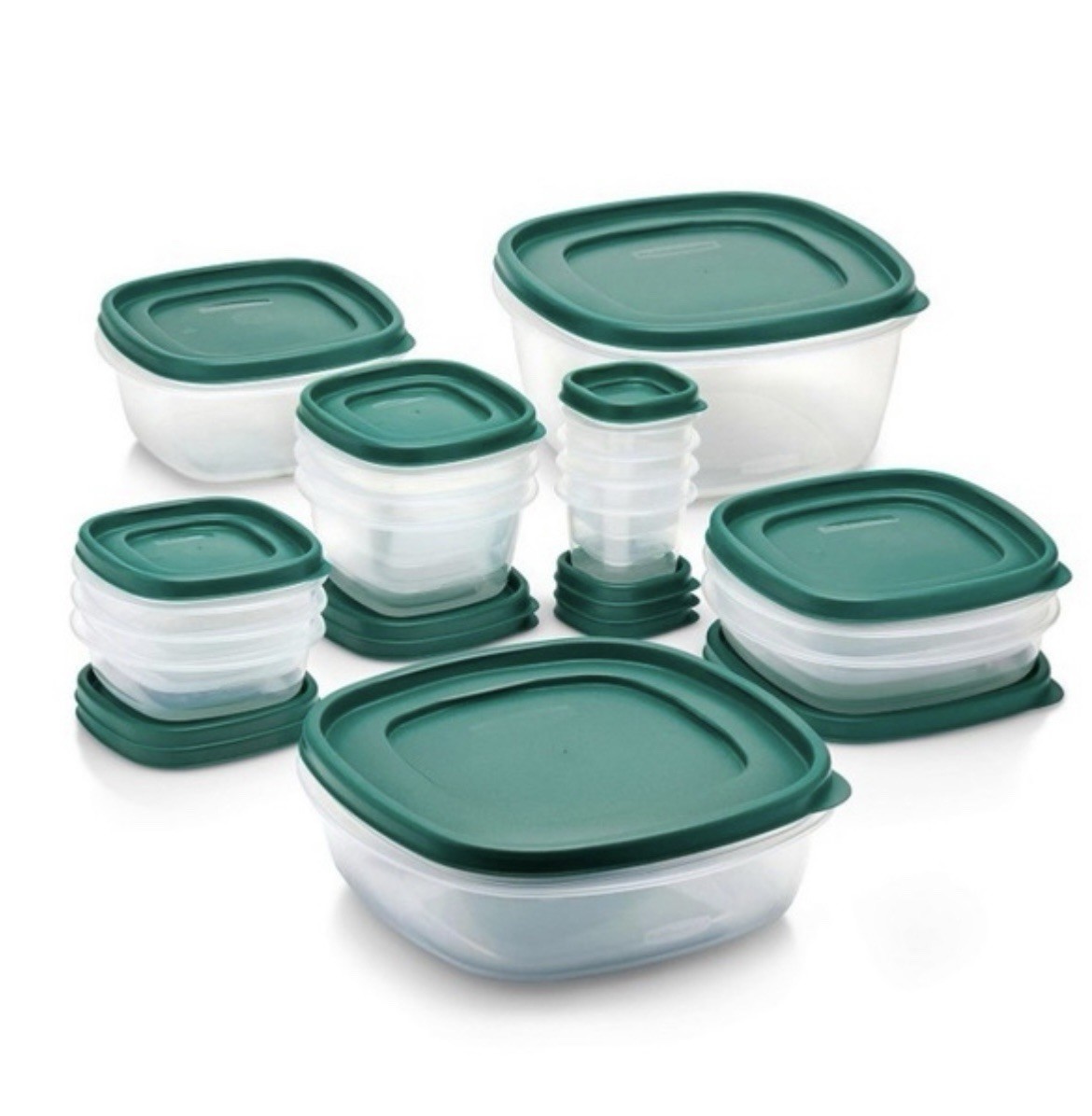 NEW Special Edition Rubbermaid 30pc (+Larger Sizes) Easy Find Lids Storage Set
