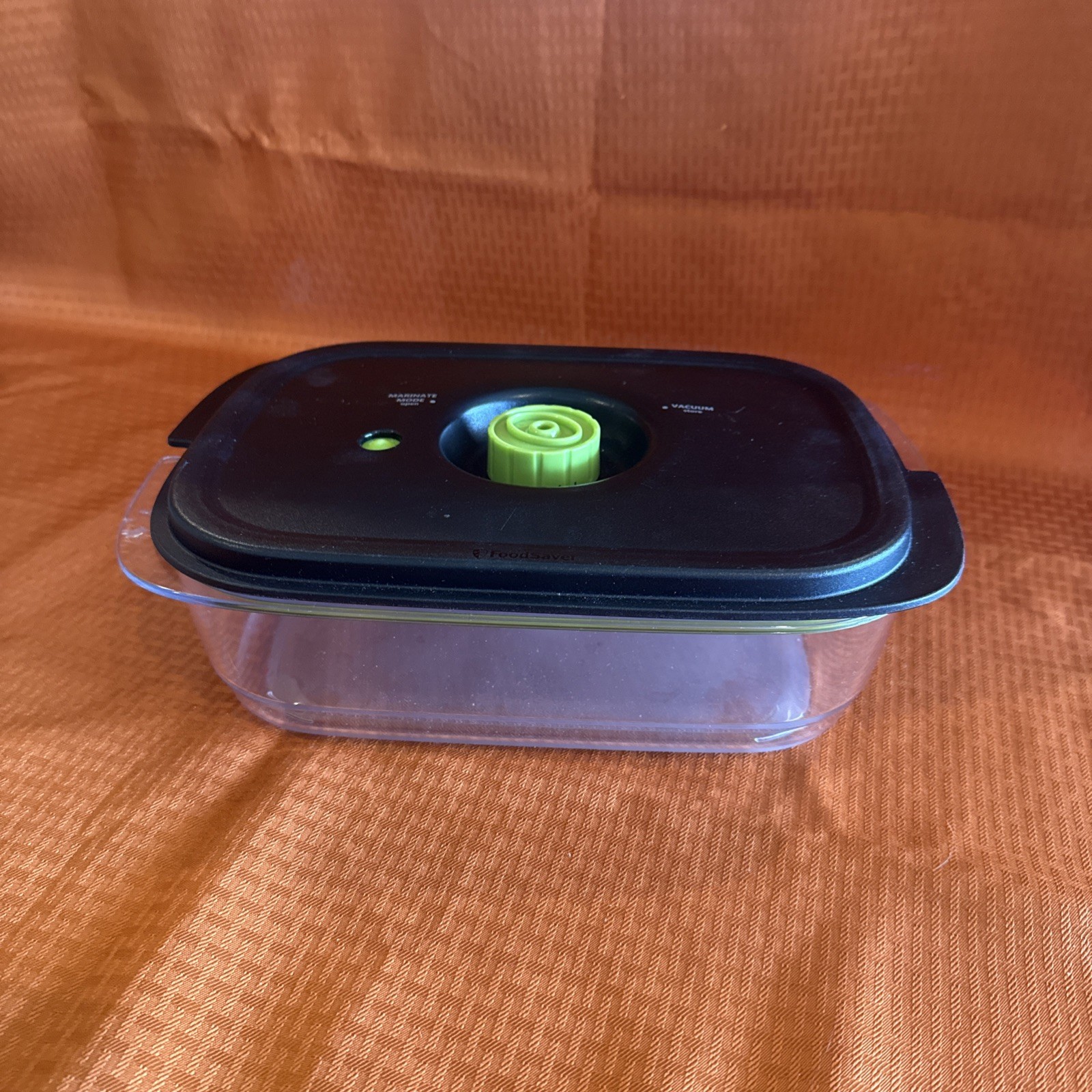 FoodSaver Preserve & Marinate Vacuum Container w/Lid 10 Cup Reusable