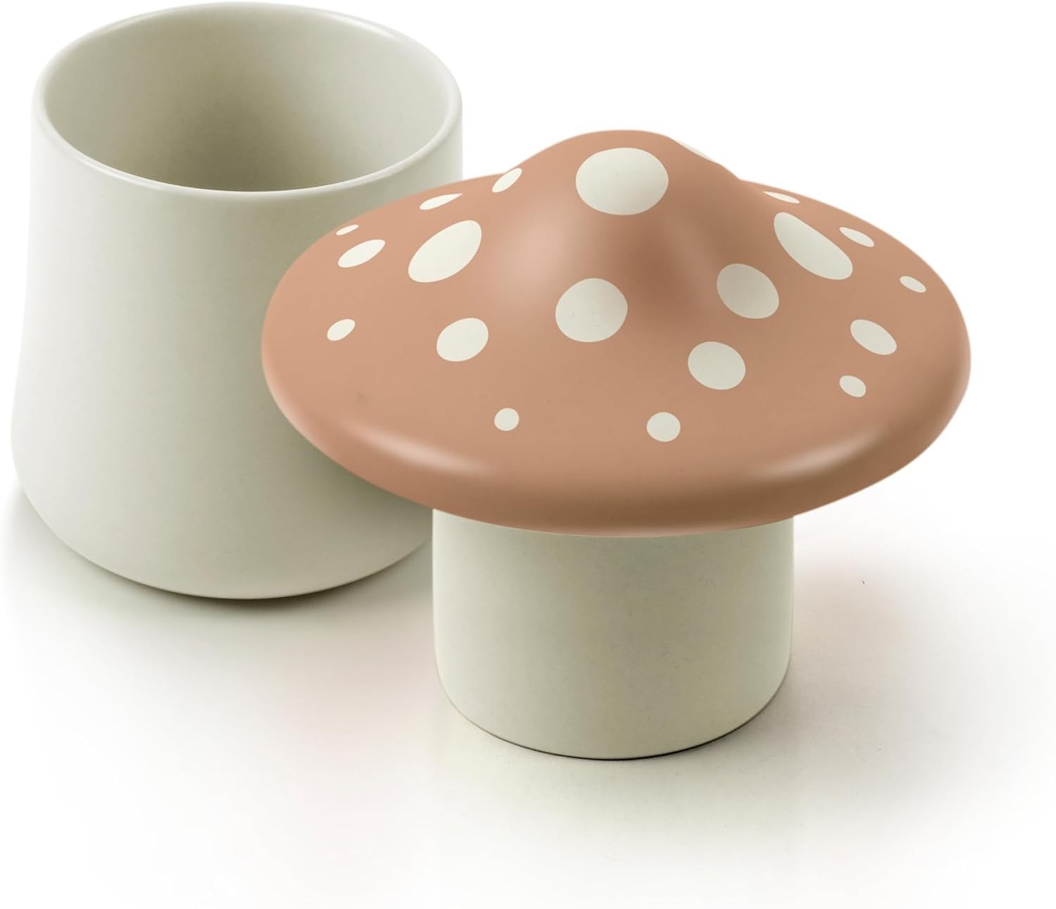 FORAGE Mushroom Butter Storage Container Unique Kitchen Accessory Storing &